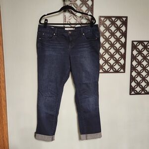 Torrid Dark Wash Cuff or Uncuffed size 16W